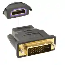 ภาพขนาดย่อของภาพหน้าปกสินค้าตัวแปลงสาย HDMI (F) เป็น DVI (M) 24+1 - Converter HDMI (F) TO DVI (M) 24+1 จากร้าน new shop2018 บน Lazada
