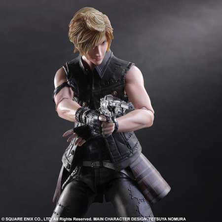 Figure Action Final Fantasy XV Prompto Argentum ไฟนอลแฟนตาซี แอ็คชั่น ฟิกเกอร์ Anime อนิเมะ การ์ตูน มังงะ Figma ฟิกม่า สามารถขยับได้ Doll ตุ๊กตา manga Model โมเดล
