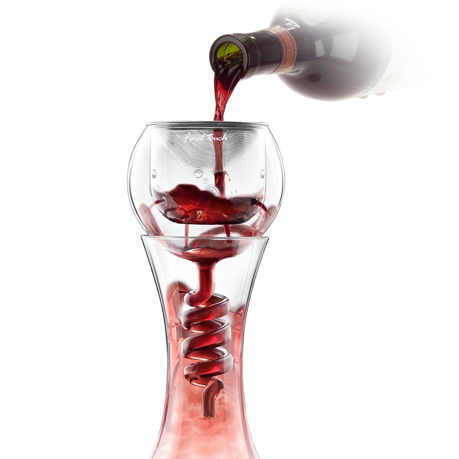 Final Touch Glass Twister Aerator กรวยกรองไวน์ รุ่น WDA918
