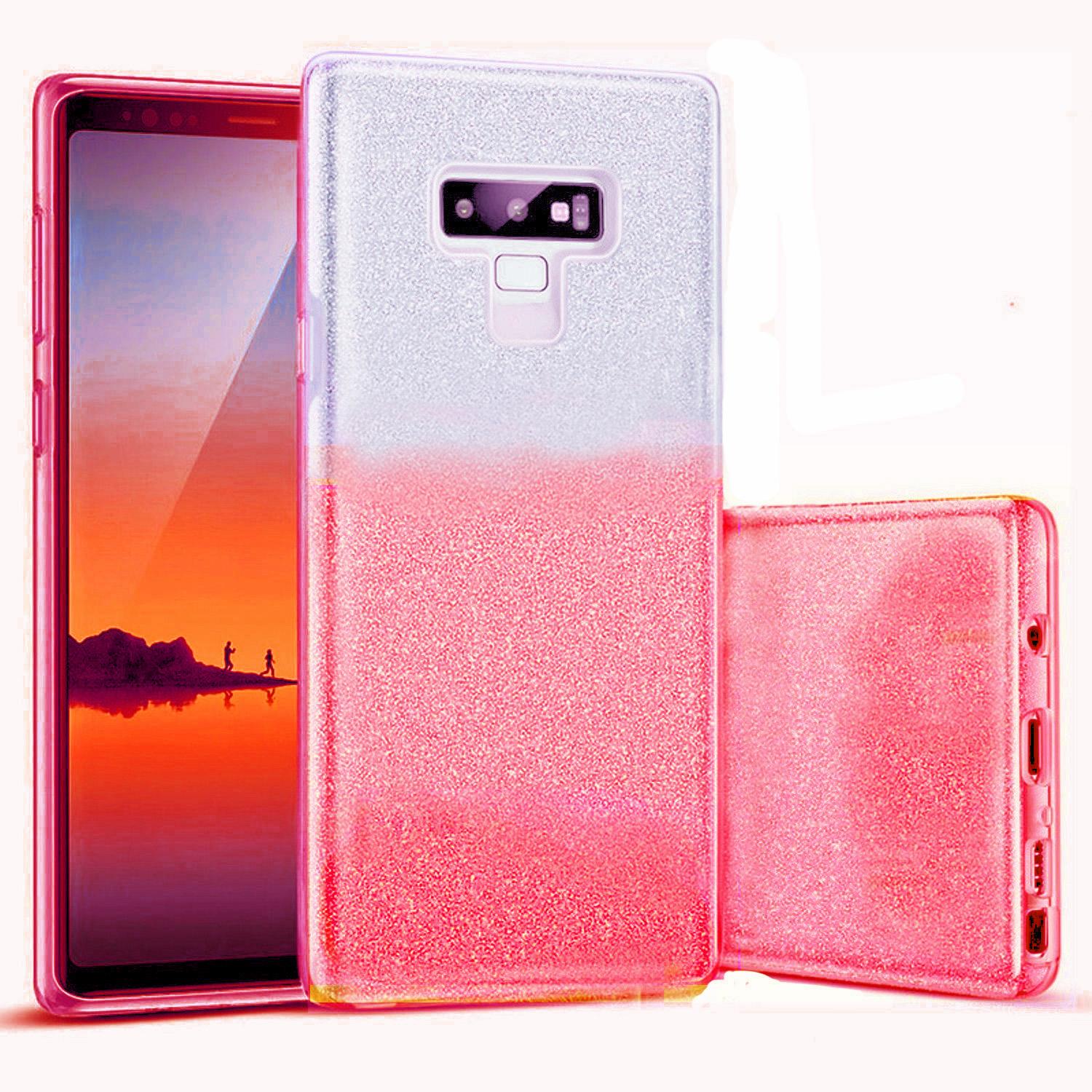 Slim Glitter Gradient Case For Samsung Galaxy note 9 Diamond