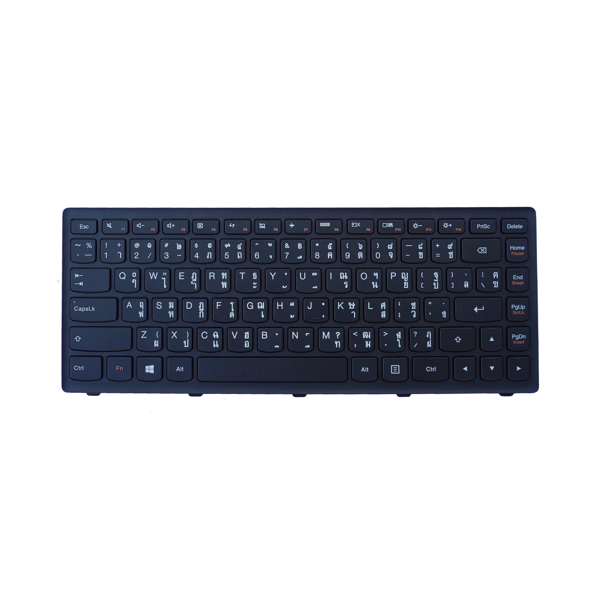 Lenovo keyboard (ไทย-อังกฤษ) สำหรับรุ่น IdeaPad G400S G400AS G400AT G400AM G405S G400A G405A S410P G410S