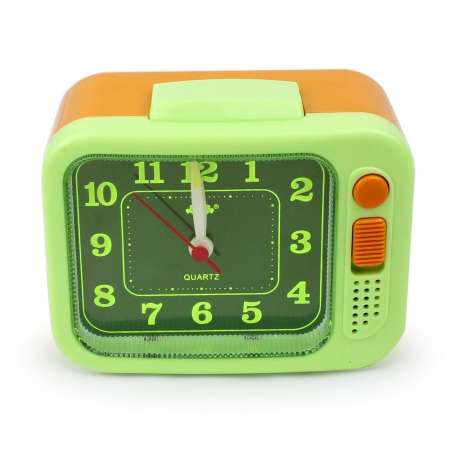 Telecorsa นาฬิกาปลุก  Clock Quartz  Alarm SND-330รุ่น AlarmClock-SND-330-05g-Song