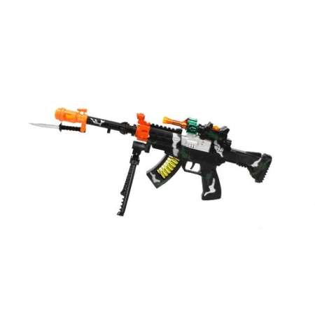 Combat Mission Sniper ปืนกลของเล่น มีเสียง มีไฟ สีสันสวยงาม 