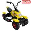 SIAMTOYS – รถเด็กแบตเตอรี่ LN18ATV ทรงรถATV (สีเหลือง) 2 มอเตอร์ ล้อยาง