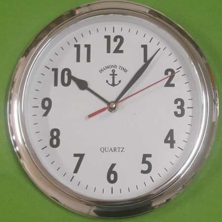 X1 นาฬิกาแขวนผนังขนาด 8.6 นิ้ว ทรงกลม- หน้าปัดสีขาวตัวเลขสีดำ สำหรับห้องนอน ห้องโถงทางเข้าห้องครัว นาฬิกาแขวนผนัง นาฬิกาติดผนังสำหรับดูเวลา