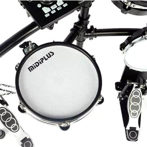 Midiplus กลองชุดไฟฟ้า หนังมุ้ง รุ่น ED9-Pro MKII แบบ 6 กลอง, 4 แฉ (Electric Drum Kit) + แถมฟรีไม้กลอง ** ประกันศูนย์ 1 ปี **