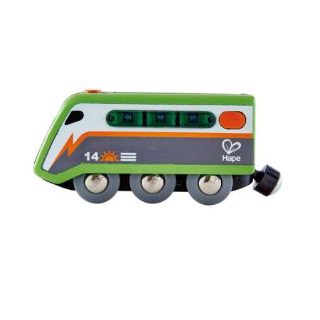 Hape ของเล่นไม้ รถไฟพลังโซลาร์ Solar-Powered Train