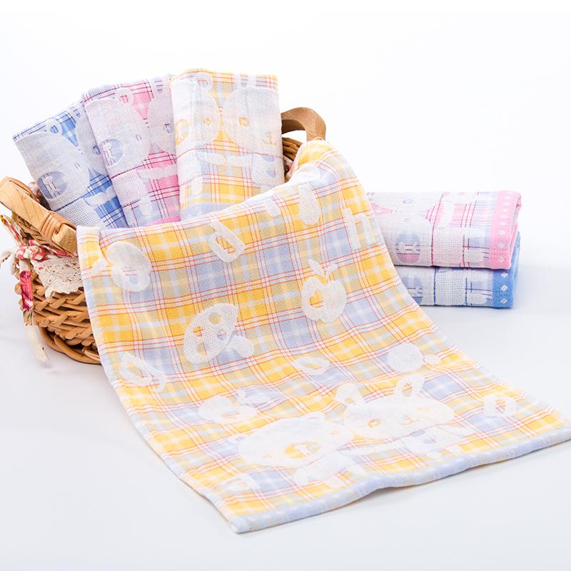 Hoạt Hình 100% Cotton Hút Nước Khăn Khăn Mặt