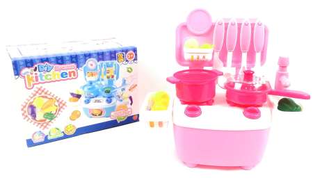 K TOY ชุดเครื่องครัวจำลอง สุดน่ารัก ขนาด ย 25*ก 15*ส 18 ซม.