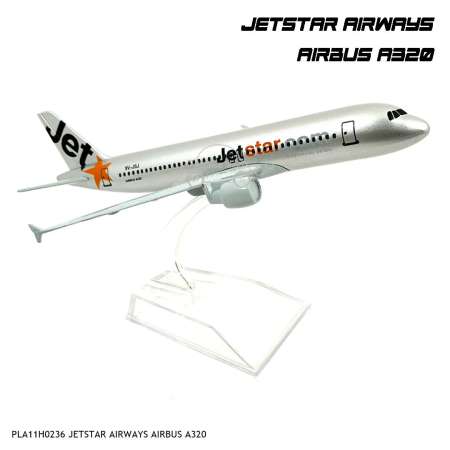 Naynaeshop โมเดล เครื่องบิน JETSTAR AIRWAYS AIRBUS A320 (16 cm)