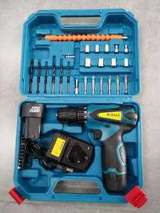 ฺฺBERALA สว่านไร้สาย24 V. ปรับสปีด เจาะไม้ ปูน เหล็ก ยกกล่อง