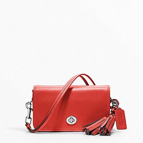 Coach Legacy Penny Leather Red Crossbody Small Shoulder Bag 19914