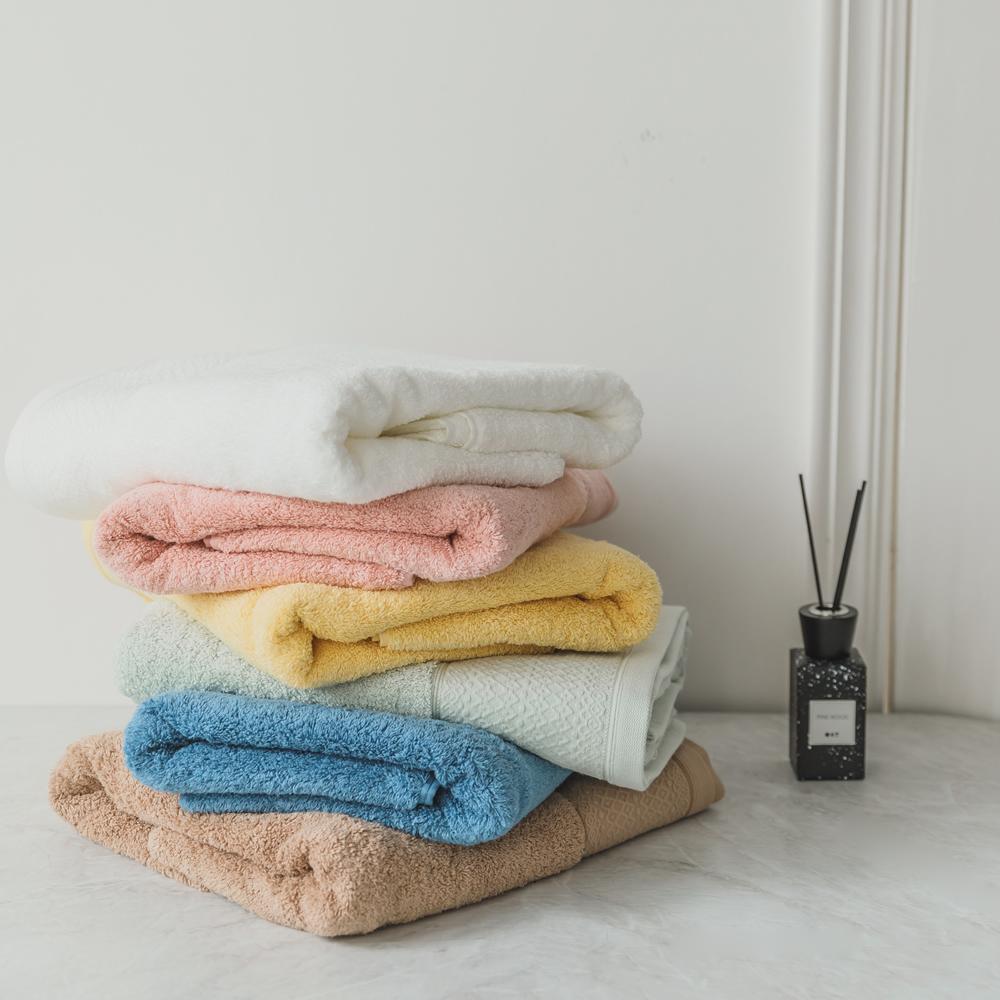 Bắc Âu Tối Giản 100% Cotton Màu Nam Giới Và Phụ Nữ 5 Sao Khăn Khăn Mặt