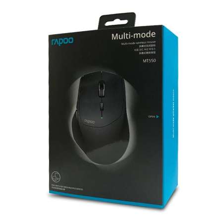 Rapoo รุ่น MT550 Multi-mode Wireless 2.4G Bluetooth 3.0/4.0 Mouse 1600dpi