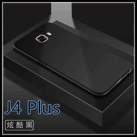 Case Samsung galaxy J4 Plus เคสโทรศัพท์ซัมซุง j4 plus เคสนิ่ม tpu เคสสีดําสีแดง เคสซิลิโคน สวยและบางมาก