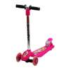 Scooter On สกู๊ตเตอร์ สกู๊ตเตอ 3ล้อ มีไฟ LED สกู๊ตเตอร์ ปรับได้ 4ระดับ ของเล่นกลางแจ้ง กีฬา [สีชมพู]