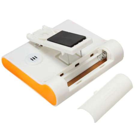 Lek and Love นาฬิกาจับเวลาทำอาหาร เดินหน้า ถอยหลัง 24 ชั่วโมง Digital Timer V3. Alarm CLock(สีส้ม)