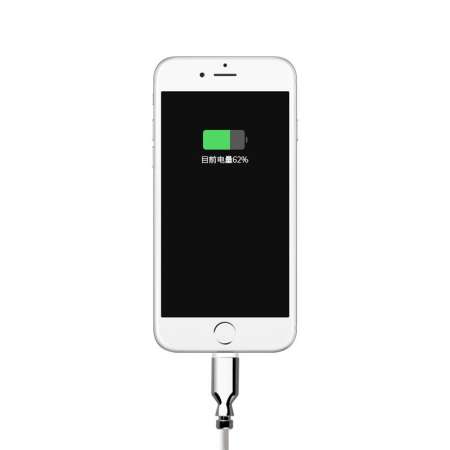 Newmine 2A สายชาร์จ Micro Android/iphone/Type-C USB quick Charger Data Cable รุ่น 802（เงิน）