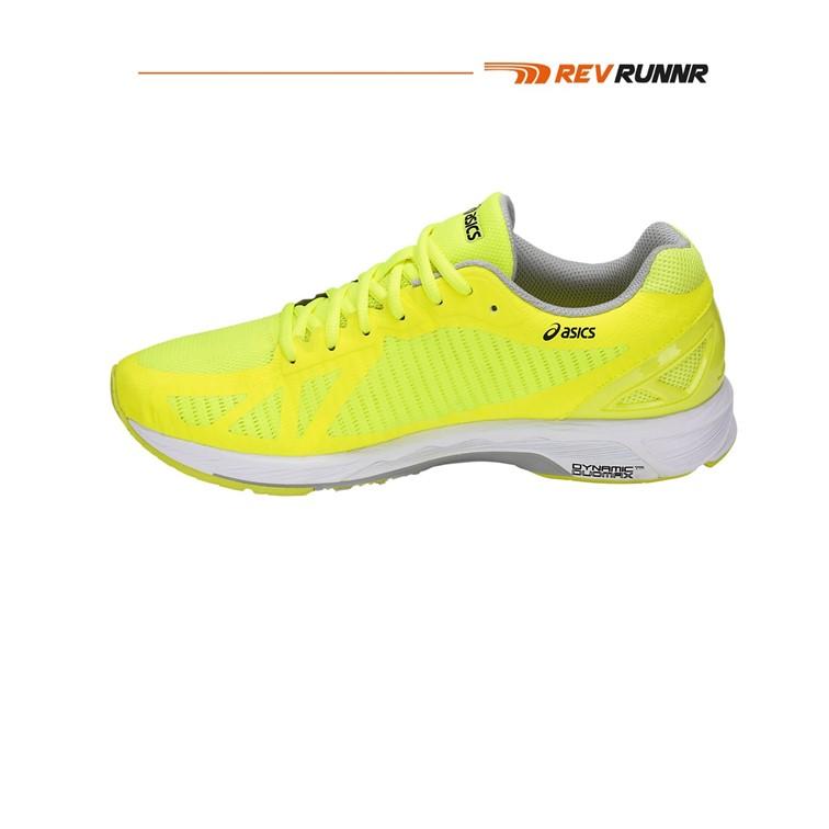 grey and yellow trainers