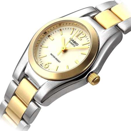 Casio นาฬิกาข้อมือผู้หญิง สองกษัตริย์ สายสแตนเลส รุ่น LTP-1253SG ของแท้ประกันศูนย์