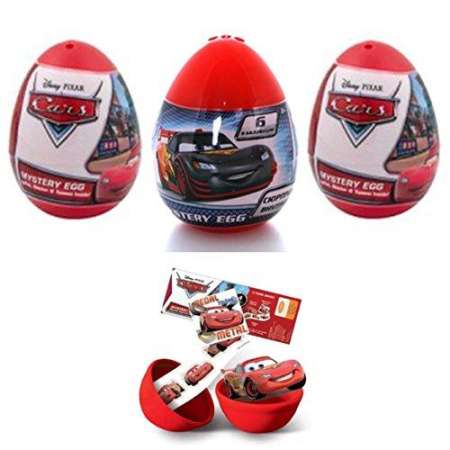 ไข่เซอร์ไพรส์ Surprise Egg เดอะคาร์ แมคควีน แพค 12 ใบ เกมส์แกะไข่สำหรับครอบครัว