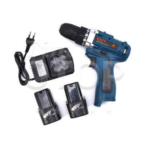 ENZO ชุดสว่าน แบต ไร้สาย 18 โวลท์ (26V ชั่วขณะ สตาร์ตแรง) เจาะครบทุกงาน ไม้ เหล็ก
กระแทกปูนได้ แถมฟรี! ดอกเจาะปูนคาไบค์และอุปกรณ์ 25 ชิ้น