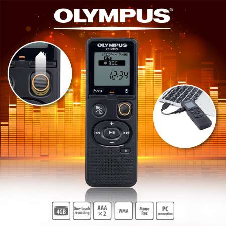 เครื่องบันทึกเสียง olympus VN-541PC (บันทึกทั่วไป) เครื่องอัดเสียง อัดเสียง (ใส่ถ่าน)