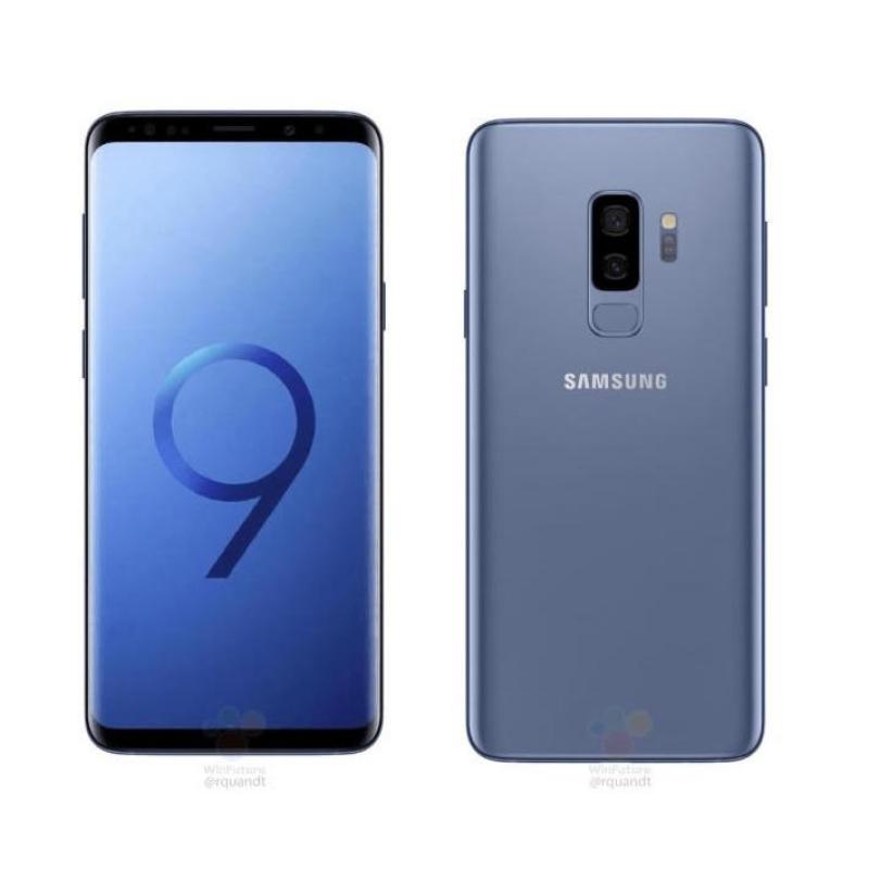 Samsung Galaxy S9 Plus (256GB) - Blueแถมฟรีฟิล์มใสติดเครื่อง+เคสใส