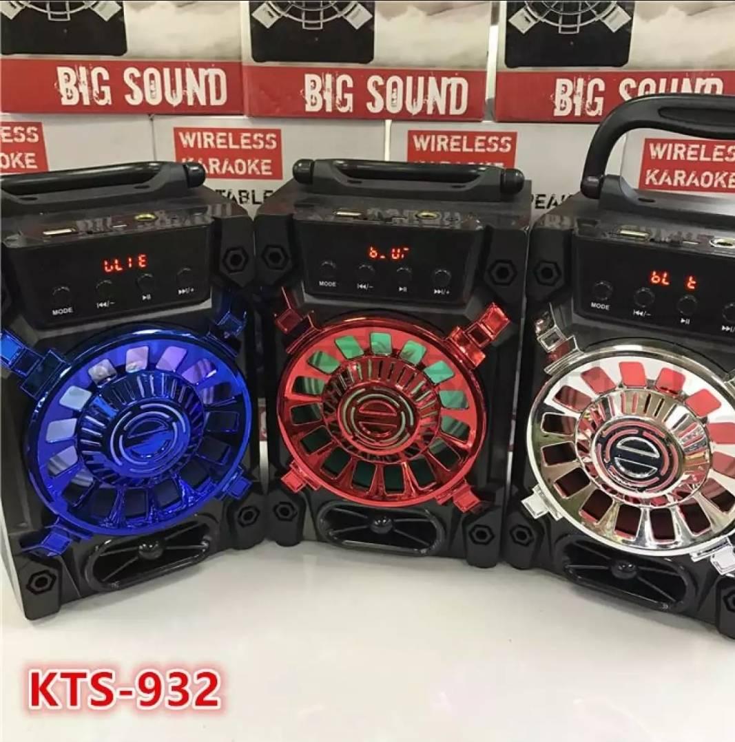 เช็คราคา ลำโพงแบบพกพา Unbranded/Generic ลําโพงบลูทูธ KTS-932 แถมฟรี!! ไมโครโฟน **สินค้ามีประกันทุกตัว** มีโปรโมชั่น ลดราคา เช็คราคา ลำโพงแบบพกพา Unbranded/Generic ลําโพงบลูทูธ KTS-932 แถมฟรี!! ไมโครโฟน **สินค้ามีประกันทุกตัว** มีโปรโมชั่น ลดราคา