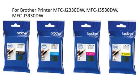 BROTHER LC-3617 1 ชุด 4 สี (BK/C/M/Y) สำหรับ Brother Printer MFC-J2330DW, MFC-J3530DW, MFC-J3930DW BROTHER LC-3617 1 ชุด 4 สี (BK/C/M/Y) สำหรับ Brother Printer MFC-J2330DW, MFC-J3530DW, MFC-J3930DW
