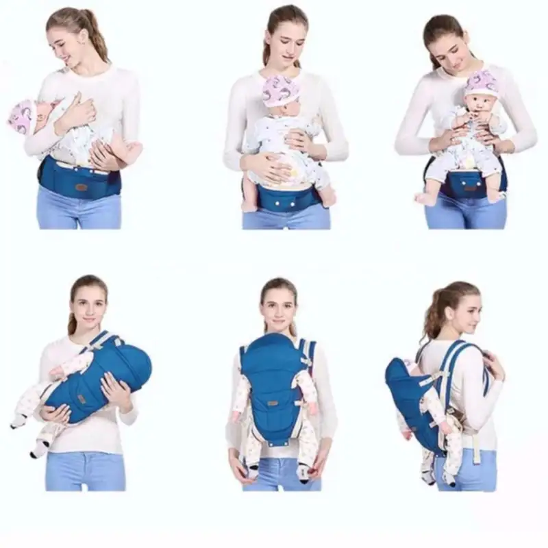 ภาพสินค้าErgonomic Baby Carrier Infant Baby Hipseat Carrier Front Facing Ergonomic Kangaroo Baby Wrap Sling Travel for 0~48M จากร้าน MEGA บน Lazada ภาพที่ 5