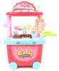 KIDTOYS ชุด รถเข็นคัพเค้ก จำลอง ขนาดเล็ก สำหรับคุณหนู ๆ ขนาด ย 25*ก 6.5*ส 38.5 ซม