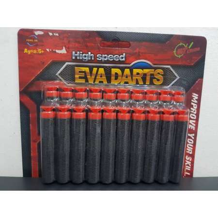 สินค้าใหม่ยอดฮิต EVA DARTS HIGH SPEED กระสุนโฟมจุกยาง จำนวน 20 นัด ส่งทุกที่