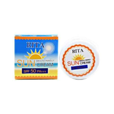 RITA SUN Smooth Perfect Cream SPF50+++ กันแดดหน้าเงา 5 g (1 กล่อง)