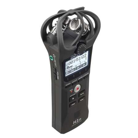 Zoom H1N Handy Stereo Recorder เครื่องบันทึกเสียงมืออาชีพ ไม่ว่าจะอัดเสียงร้อง เสียงเครื่องดนตรี อัดสัมภาษณ์ ขนาดเล็กพกพาง่าย มาพร้อมชุด APH-1n อุปกรณ์เสริมสำหรับ Zoom H1n