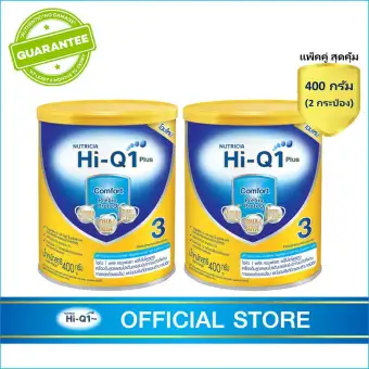 Hi-Q Comfort นมผง ไฮคิว 1 พลัส คอมฟอร์ท พรีไบโอโพรเทก ขนาด 400กรัม