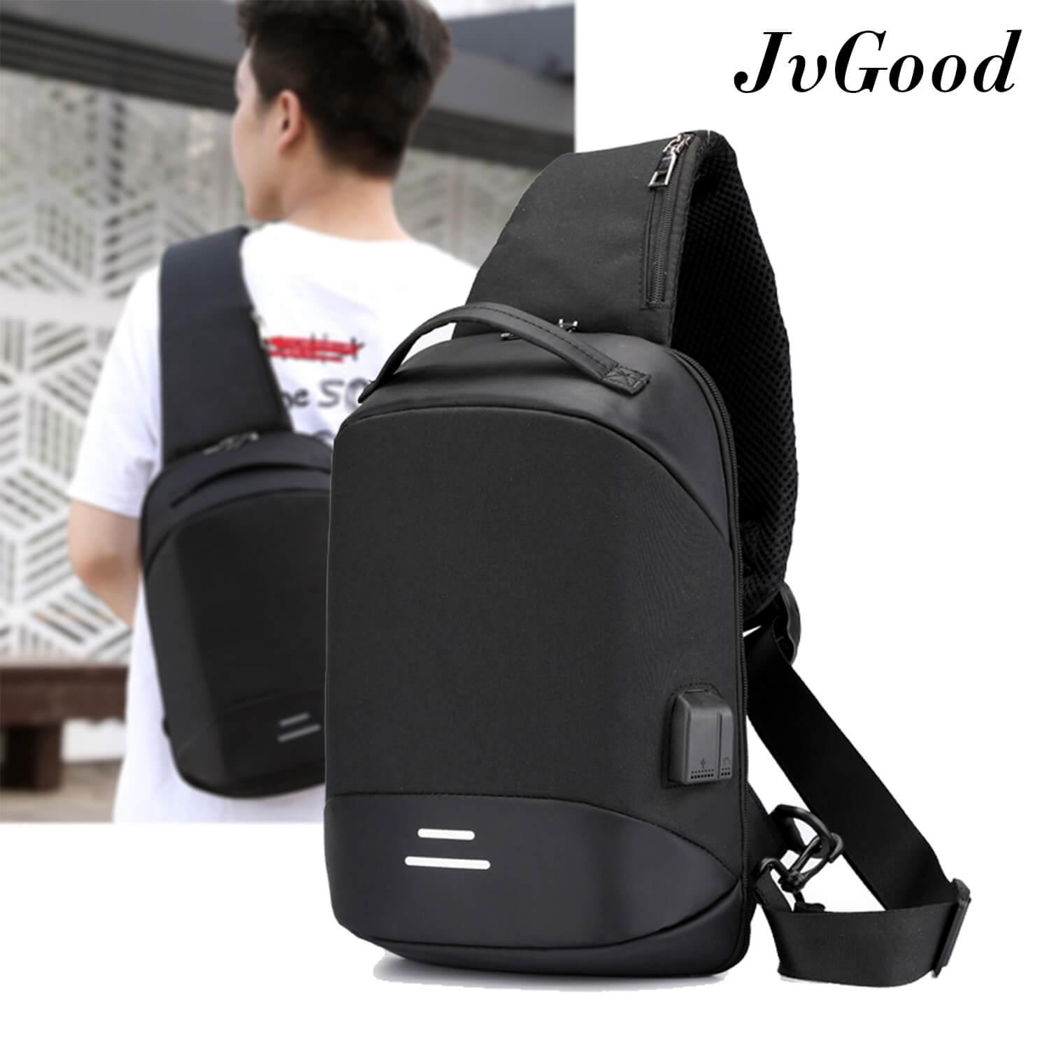 Shoulder Chest Cross Body Backpack Messenger Sling Casual Anti-Theft Bag
