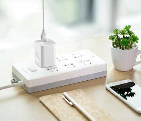 Eloop รุ่น EQ-24BUS อแดปเตอร์ชาร์จไฟ Quick Charge 3.0 Wall Charger Adaptor 24W