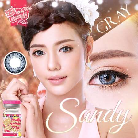 Kitty kawaii Sandy Brown บิ๊กอายสายตาปกติ BY Kittykawaii 