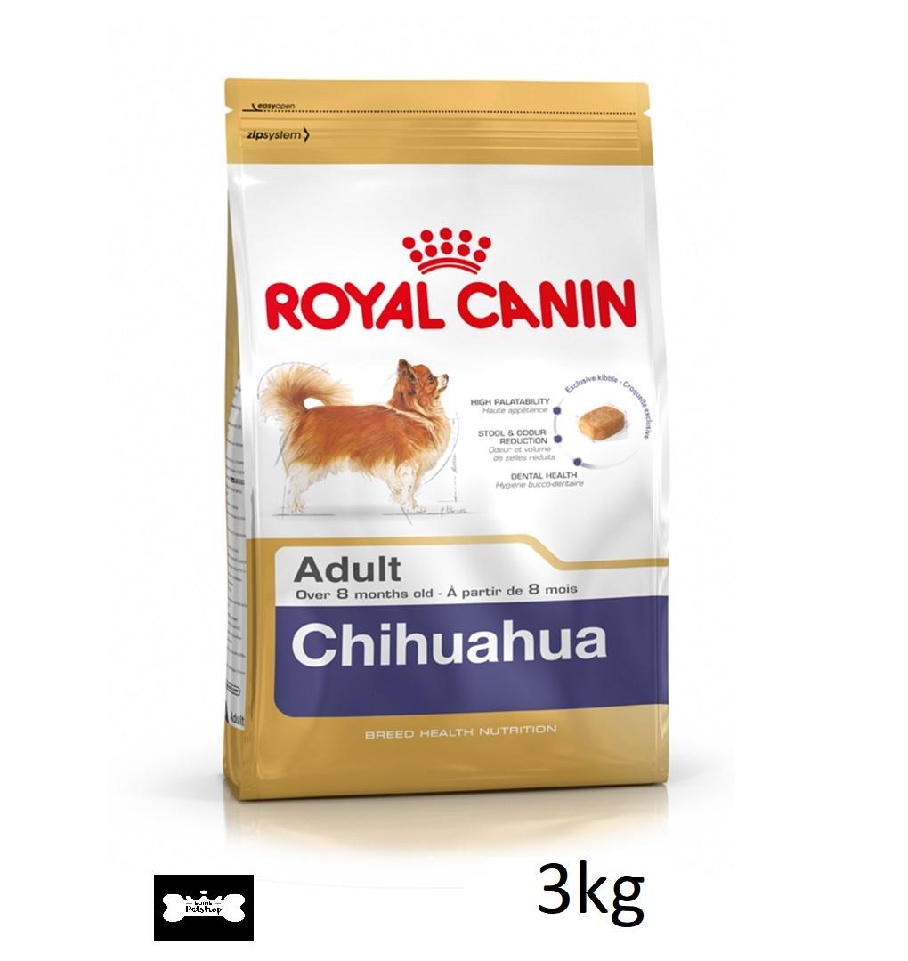 Royal Canin Adult Chihuahua 3kg อาหารสุนัขโต พันธุ์ชิวาว่า ขนาด 3kg