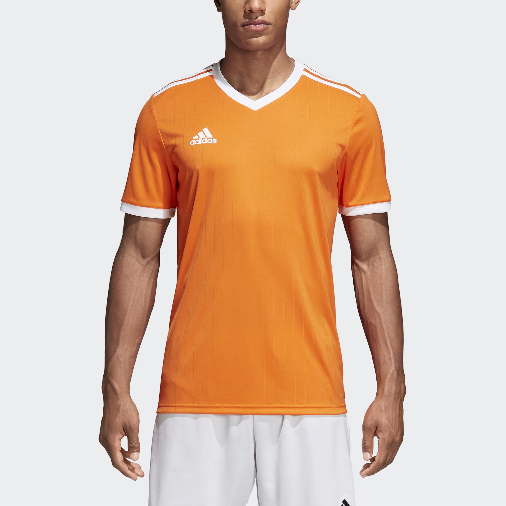 Adidas เสื้อ ฟุตบอล อดิดาส Football Shirt Tabela 18 Jersey CE8942 OR (650)