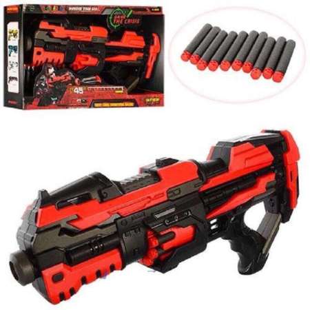 ปืนเนิร์ฟ Nerf ใส่ถ่าน Auto ยิงออโต้ 10 นัด พร้อมกระสุนโฟน 10 นัด