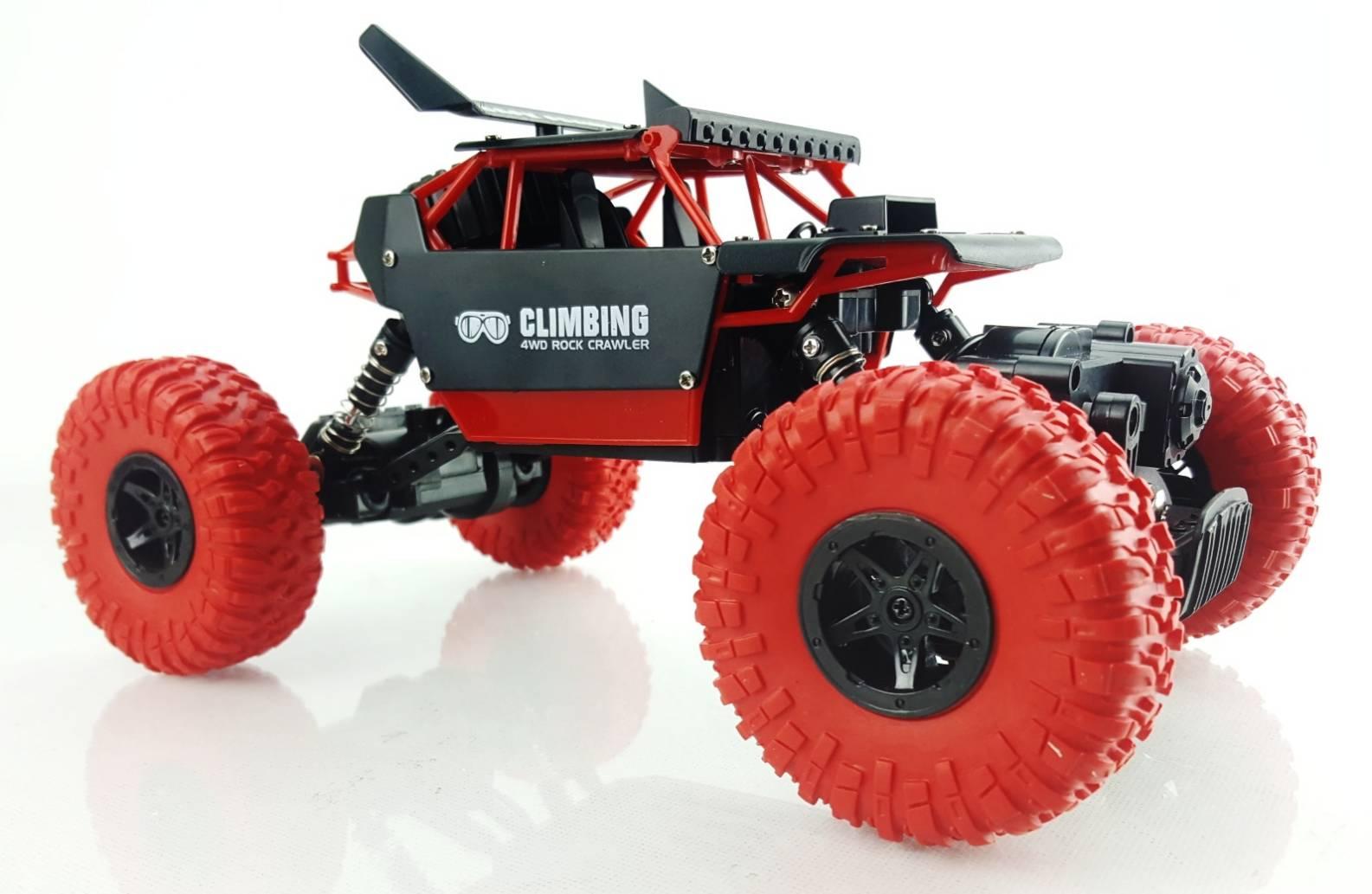 รถอ๊อฟโรดไต่หิน Rock Crawler จอมพลัง 3 สี YL06 1:18 4WD 2.4G