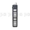 SURGE ANITECH 4-WAY Power Strip10A [H604-GY] Gray 3Y