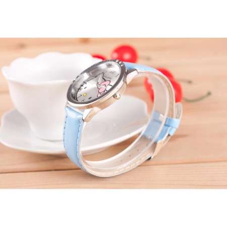 นาฬิกาข้อมือ เฮลโหล คิตตี้ นาฬิกา สายหนัง หนัง สีสันสดใส ลาย Hello Kitty นาฬิกาข้อมือ เฮลโหล คิตตี้ นาฬิกา สายหนัง หนัง สีสันสดใส ลาย Hello Kitty