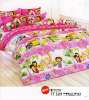 TOTO ชุดเครื่องนอน เฉพาะผ้าปูที่นอน 6 ฟุต ลายคู่แต่งงาน พื้นสีชมพู TT509