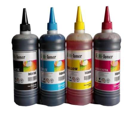Hi-Toner น้ำหมึกเติม Inkjet HP 100ml /ขวด ( 1 Set - 4 สี ) Hi-Toner น้ำหมึกเติม Inkjet HP 100ml /ขวด ( 1 Set - 4 สี )