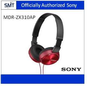 Sony MDR-ZX310AP (Red) หูฟัง On-Ear ประกันศูนย์ Sony
