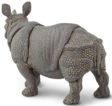 Safari Ltd. : SFR297329 โมเดลสัตว์ Indian Rhino