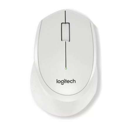 Logitech เม้าส์ไร้สาย Silent Plus M330-（white）